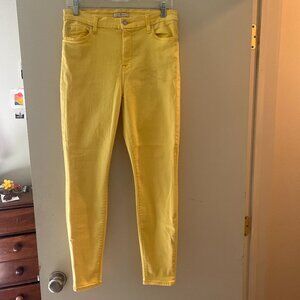 7 For All Mankind Ankle Jeans (yellow)
